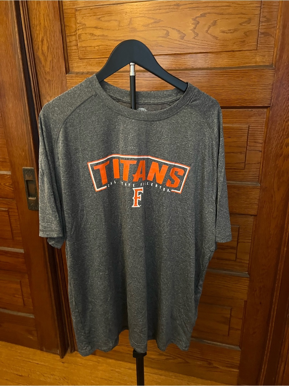 FULTON STATE CALIFORNIA Threads Grey Titans Graphic Short-Sleeve Shirt